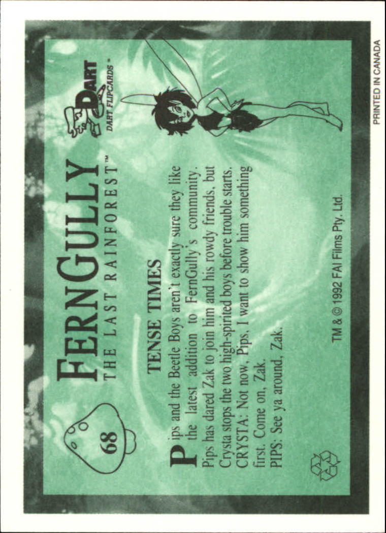 Tarjeta FernGully B6748- 1992 Dart Flipcards #s 1-100 -Tú eliges- 15+ ENVÍO GRATUITO A EE. UU. - Imagen 137 de 201