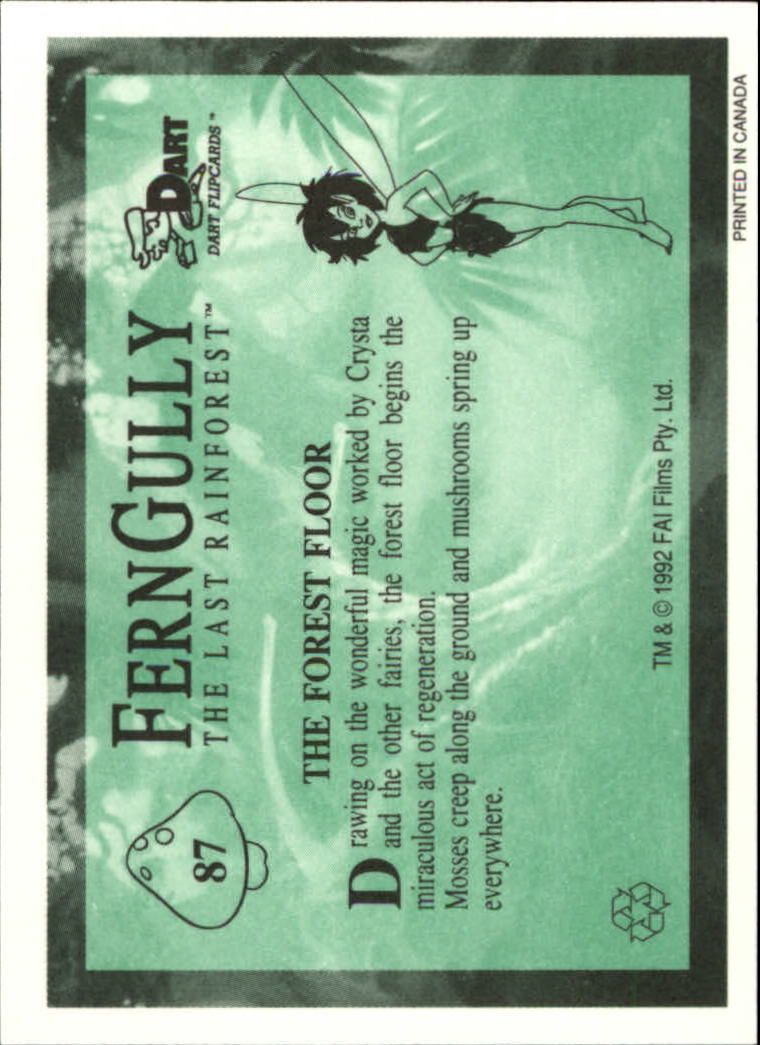 Tarjeta FernGully B6748- 1992 Dart Flipcards #s 1-100 -Tú eliges- 15+ ENVÍO GRATUITO A EE. UU. - Imagen 175 de 201
