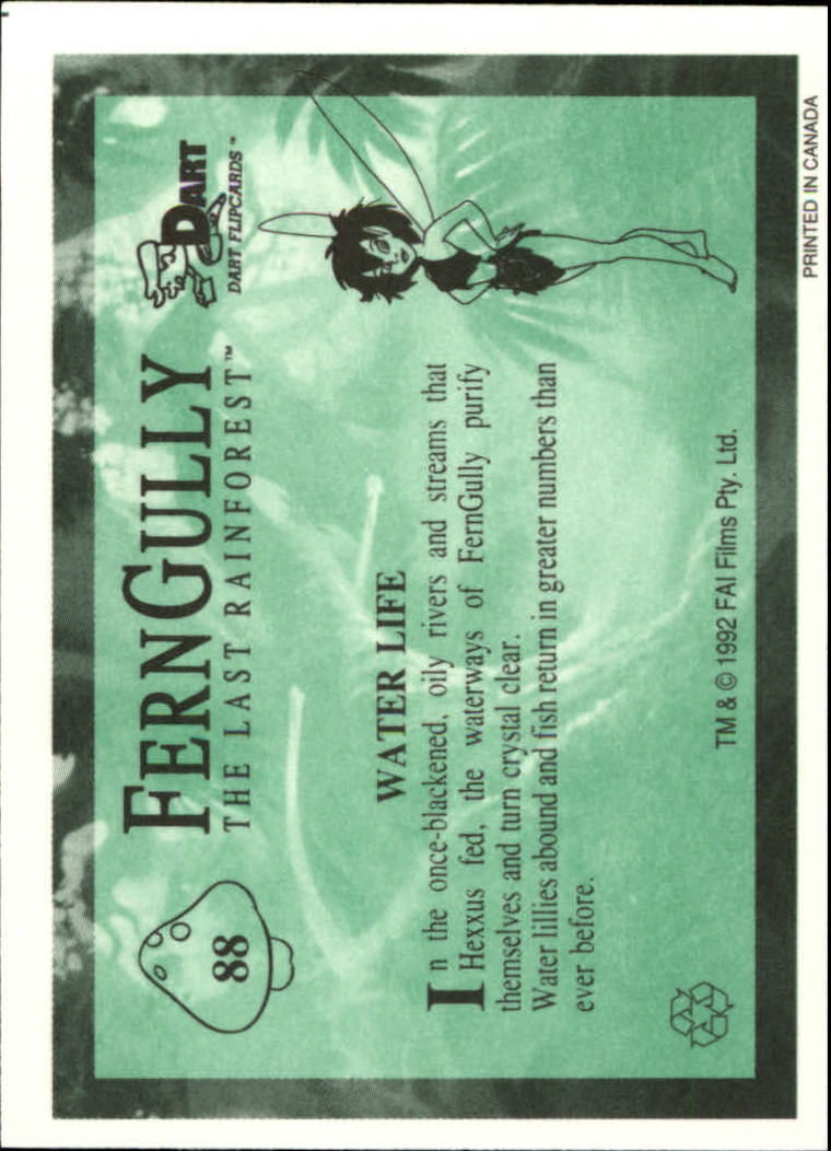 Tarjeta FernGully B6748- 1992 Dart Flipcards #s 1-100 -Tú eliges- 15+ ENVÍO GRATUITO A EE. UU. - Imagen 177 de 201