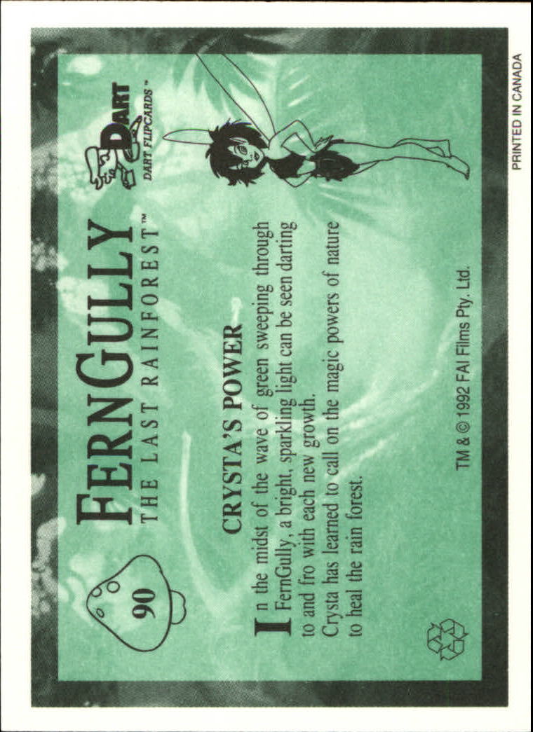 Tarjeta FernGully B6748- 1992 Dart Flipcards #s 1-100 -Tú eliges- 15+ ENVÍO GRATUITO A EE. UU. - Imagen 181 de 201