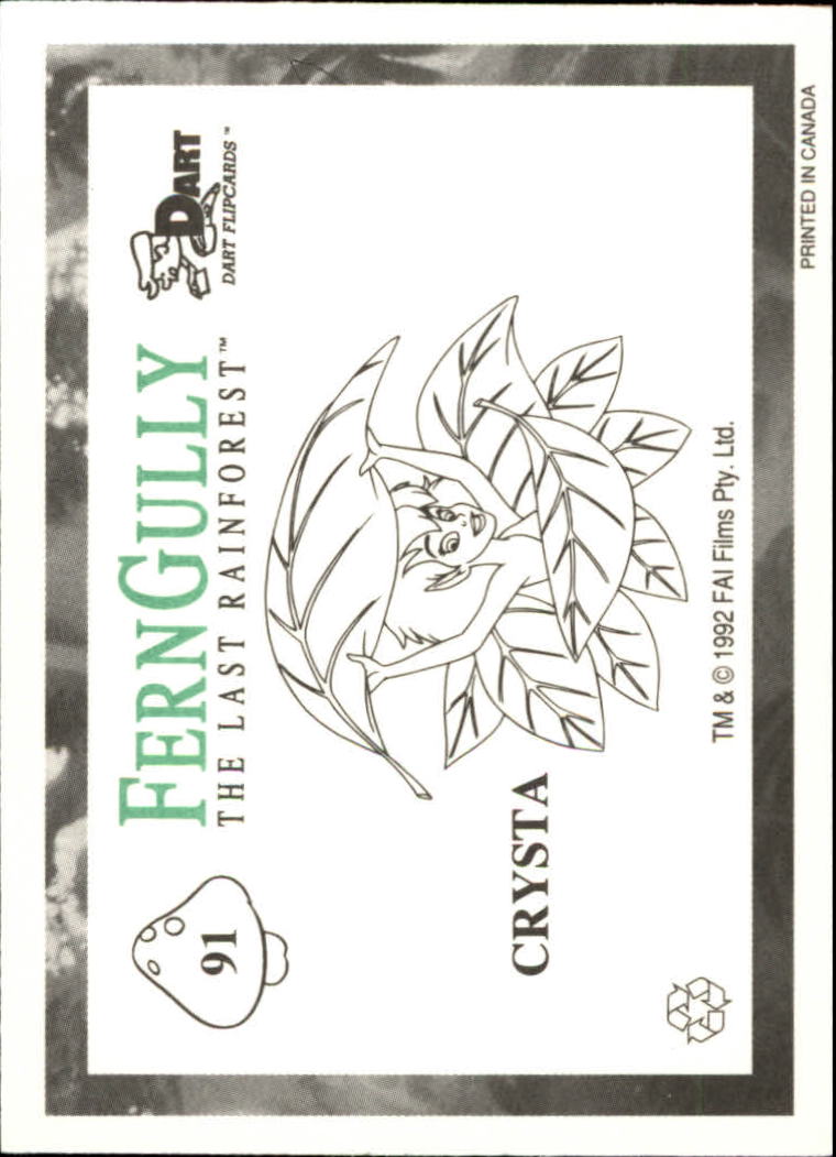 Tarjeta FernGully B6748- 1992 Dart Flipcards #s 1-100 -Tú eliges- 15+ ENVÍO GRATUITO A EE. UU. - Imagen 183 de 201