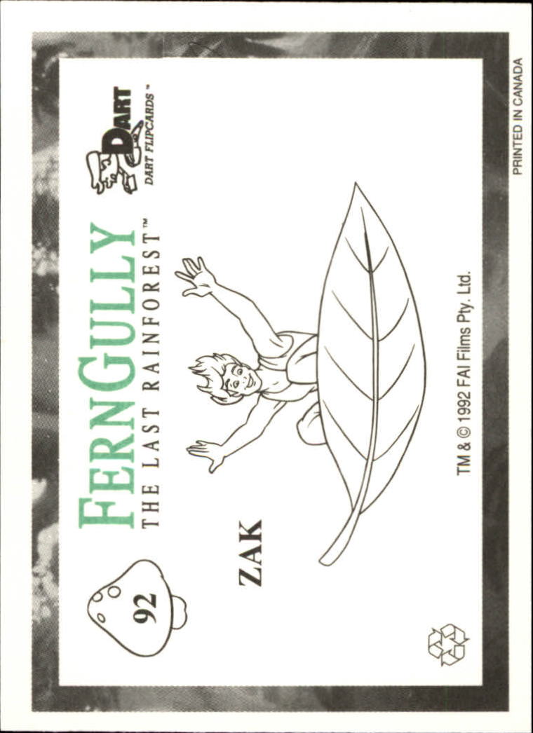 Tarjeta FernGully B6748- 1992 Dart Flipcards #s 1-100 -Tú eliges- 15+ ENVÍO GRATUITO A EE. UU. - Imagen 185 de 201