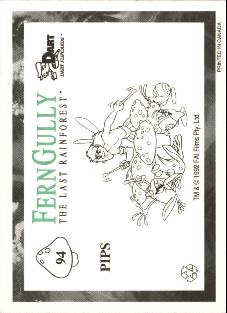 Tarjeta FernGully B6748- 1992 Dart Flipcards #s 1-100 -Tú eliges- 15+ ENVÍO GRATUITO A EE. UU. - Imagen 189 de 201