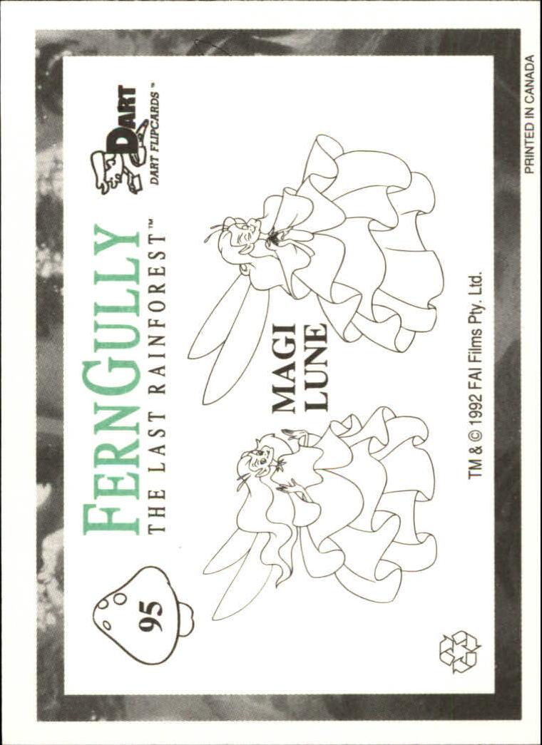 Tarjeta FernGully B6748- 1992 Dart Flipcards #s 1-100 -Tú eliges- 15+ ENVÍO GRATUITO A EE. UU. - Imagen 191 de 201