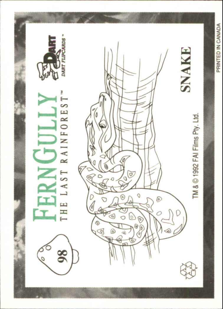 Tarjeta FernGully B6748- 1992 Dart Flipcards #s 1-100 -Tú eliges- 15+ ENVÍO GRATUITO A EE. UU. - Imagen 197 de 201