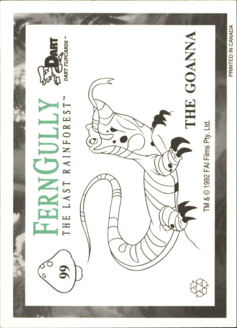 Tarjeta FernGully B6748- 1992 Dart Flipcards #s 1-100 -Tú eliges- 15+ ENVÍO GRATUITO A EE. UU. - Imagen 199 de 201