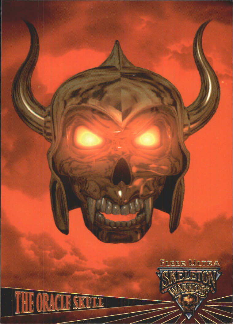 1995 Fleer Ultra Skeleton Warriors #99 The Oracle Skull