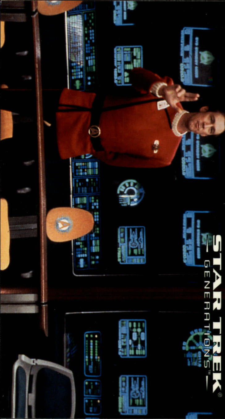 1995 SkyBox Star Trek Generations #3 Welcome Aboard