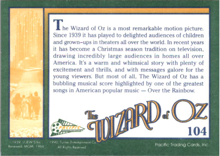 Pacific Wizard Non-Sports Card Price Guide : Accurate Card Values