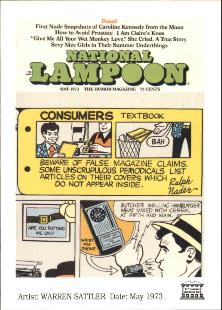 B5881- 1993 21st Century Archives National Lampoon -You Pick- 15+ FREE US SHIP