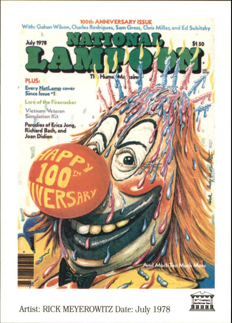 B5881- 1993 21st Century Archives National Lampoon -You Pick- 15+ FREE US SHIP