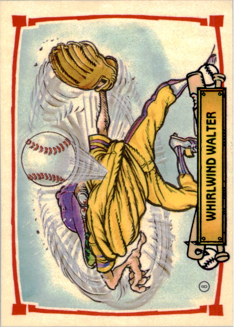1988 Donruss Baseball's Greatest Grossouts #8 Whirlwind Walter