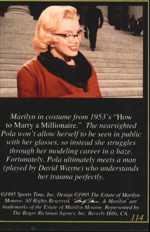 A3714- 1995 Marilyn Monroe II Actress #s 101-200 -You Pick- 15+ FREE US SHIP