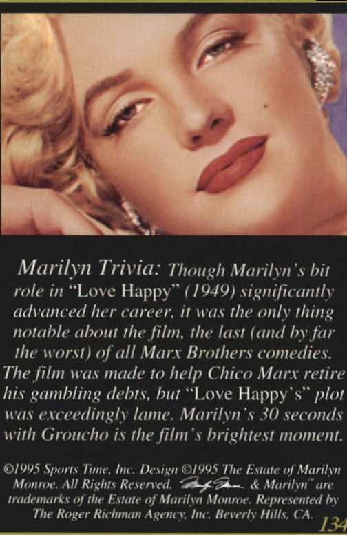 A3714- 1995 Marilyn Monroe II Actress #s 101-200 -You Pick- 15+ FREE US SHIP