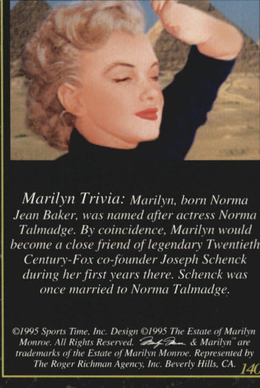 A3714- 1995 Marilyn Monroe II Actress #s 101-200 -You Pick- 15+ FREE US SHIP