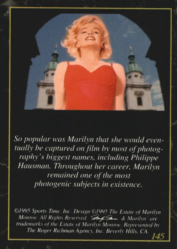 A3714- 1995 Marilyn Monroe II Actress #s 101-200 -You Pick- 15+ FREE US SHIP