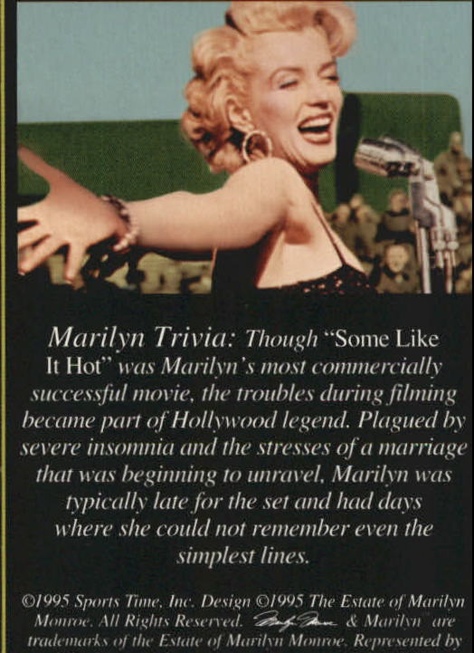 A3714- 1995 Marilyn Monroe II Actress #s 101-200 -You Pick- 15+ FREE US SHIP