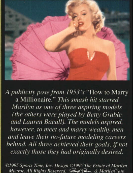 A3714- 1995 Marilyn Monroe II Actress #s 101-200 -You Pick- 15+ FREE US SHIP