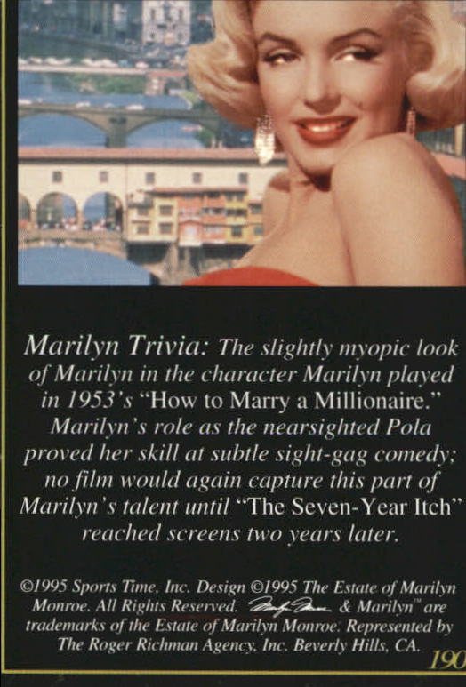 A3714- 1995 Marilyn Monroe II Actress #s 101-200 -You Pick- 15+ FREE US SHIP