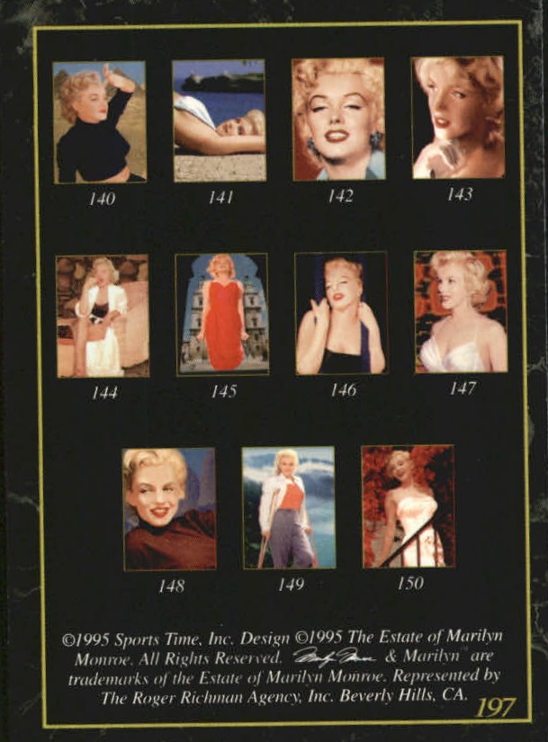 A3714- 1995 Marilyn Monroe II Actress #s 101-200 -You Pick- 15+ FREE US SHIP