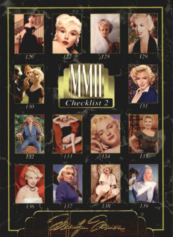 A3714- 1995 Marilyn Monroe II Actress #s 101-200 -You Pick- 15+ FREE US SHIP