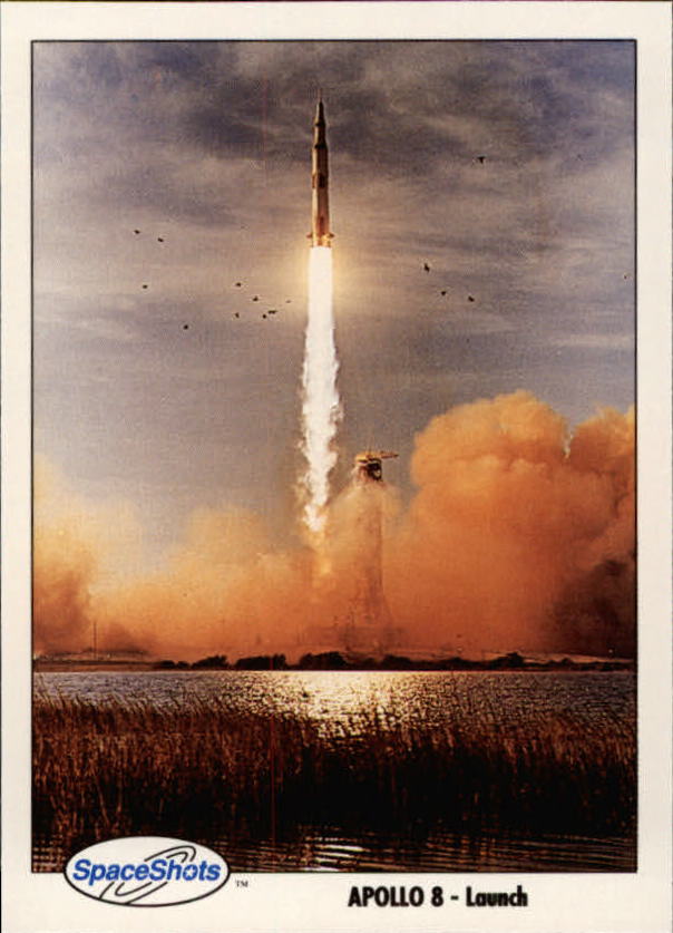 1990 Space Ventures Space Shots #19 Apollo 8 - Launch