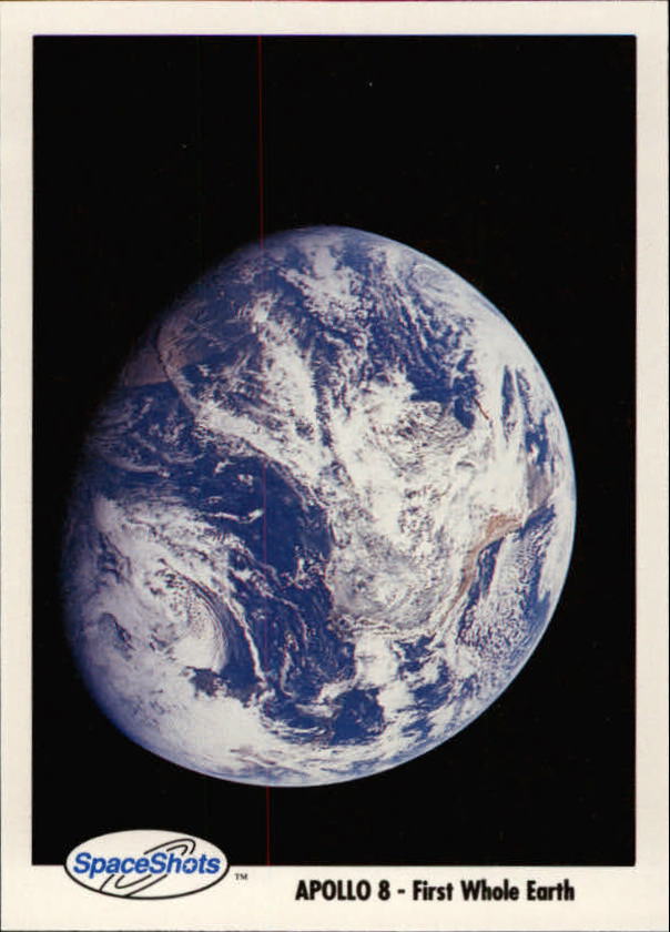 1990 Space Ventures Space Shots #22 Apollo 8 - First Whole Earth