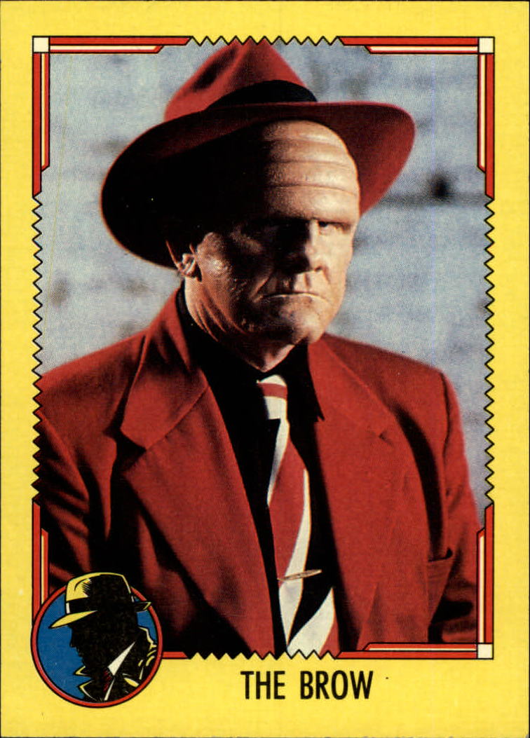 1990 Topps Dick Tracy #13 The Brow