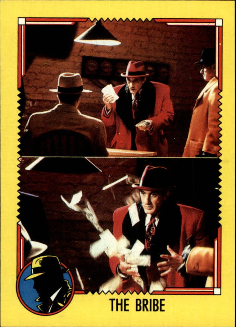 1990 Topps Dick Tracy #58 The Bribe