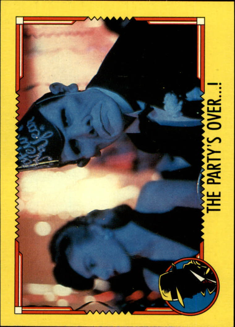 1990 Topps Dick Tracy #77 The Party's Over