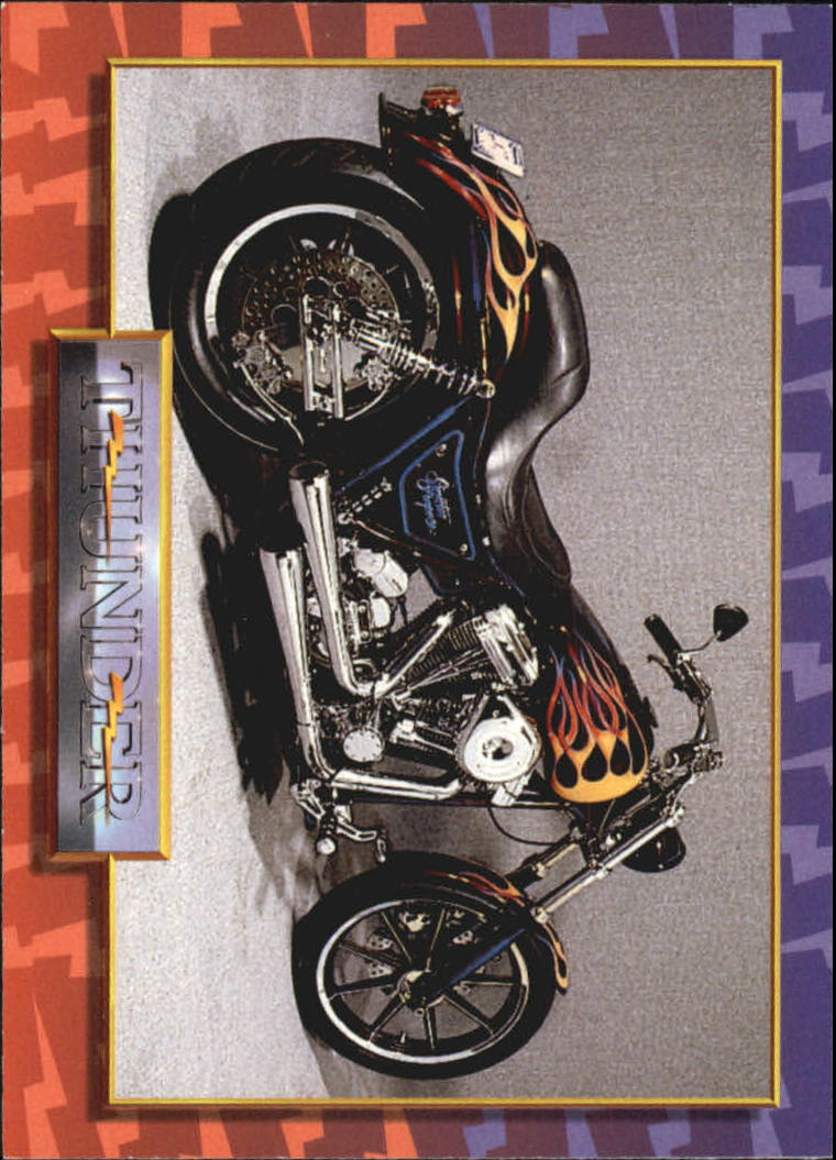 1993 Thunder Productions Thunder Custom Motorcycles #74 1989 H-D FXRS