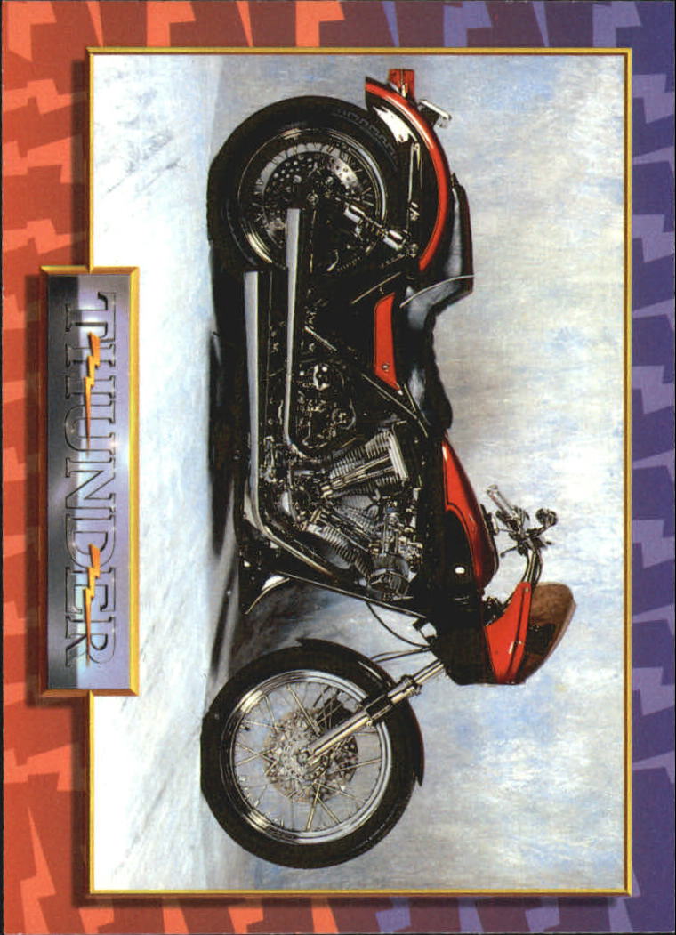 1993 Thunder Productions Thunder Custom Motorcycles #75 1986 FXR