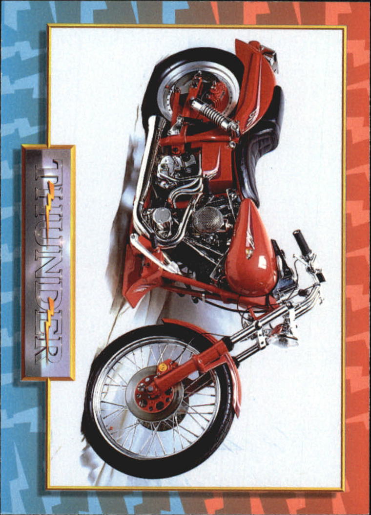 1993 Thunder Productions Thunder Custom Motorcycles #77 1980 FXWG