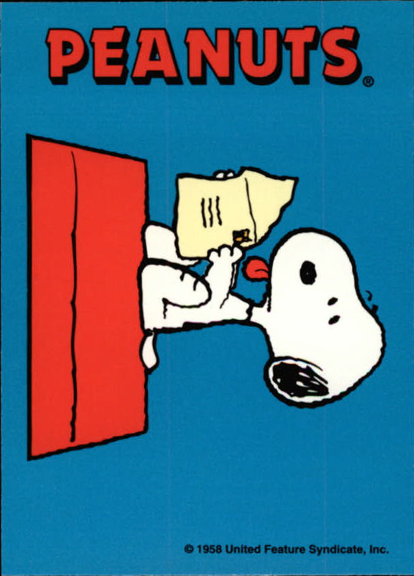 1992 ProSport Specialities Peanuts Classics #29 (No Text)