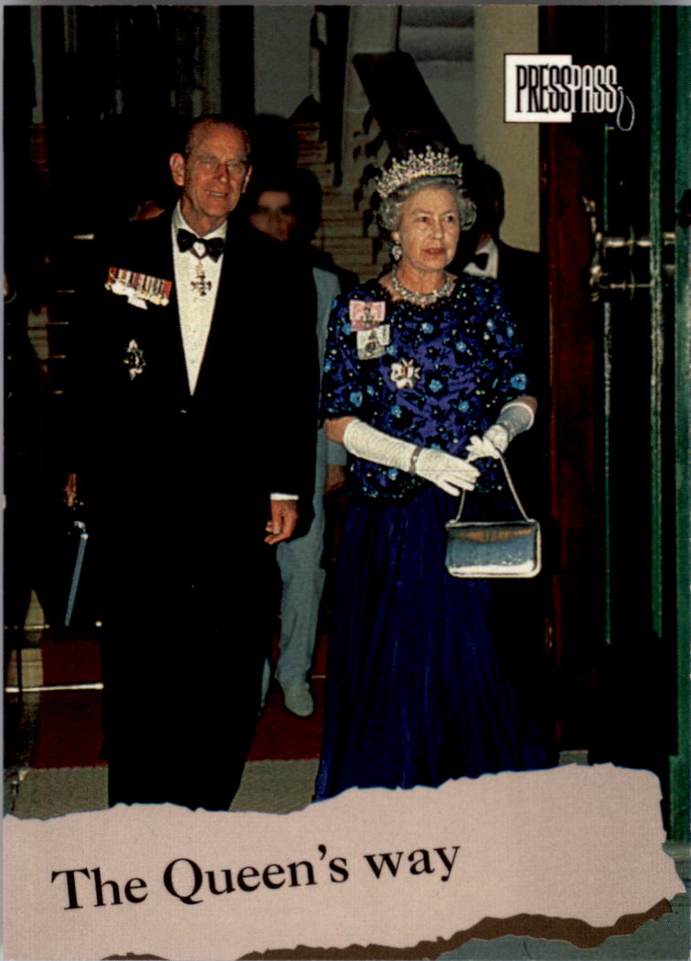 1993 Press Pass The Royal Family #36 The Queen's way