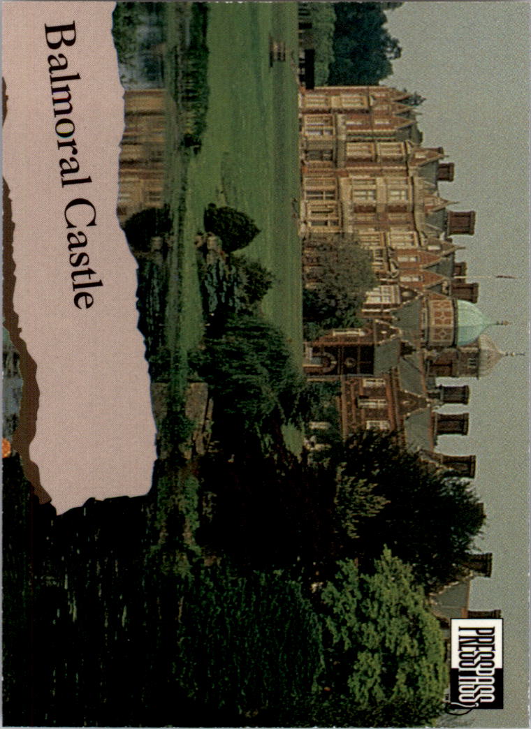 1993 Press Pass The Royal Family #53 Balmoral Castle