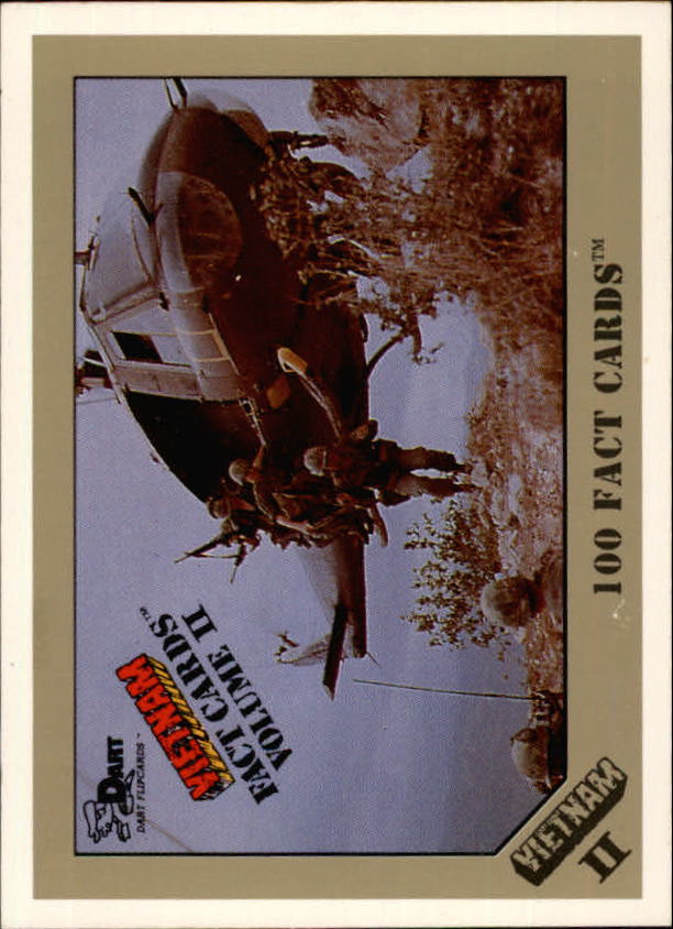 1991 Dart FlipCards Vietnam Facts Series II 1 Introduction NMMT