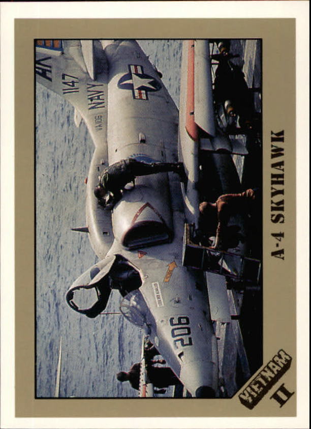 1991 Dart FlipCards Vietnam Facts Series II 73 A4 Skyhawk NMMT