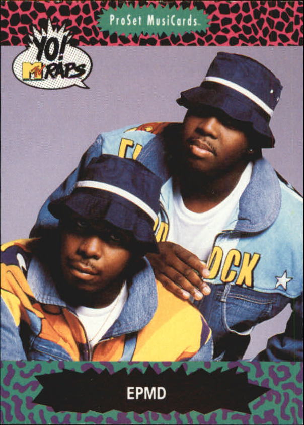 1991 Pro Set YO! MTV Raps Complete Series #23 EPMD