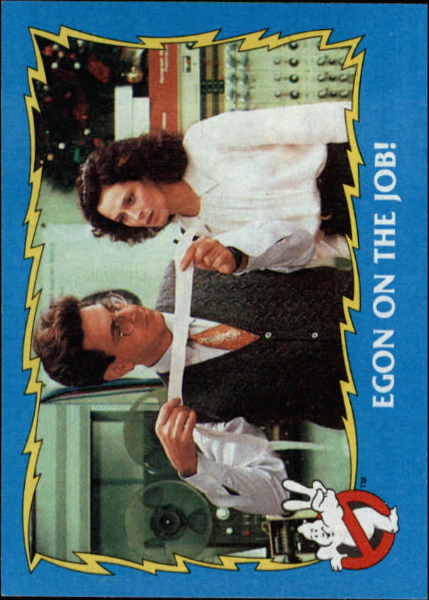 1989 Topps Ghostbusters II #12 Egon on the Job!