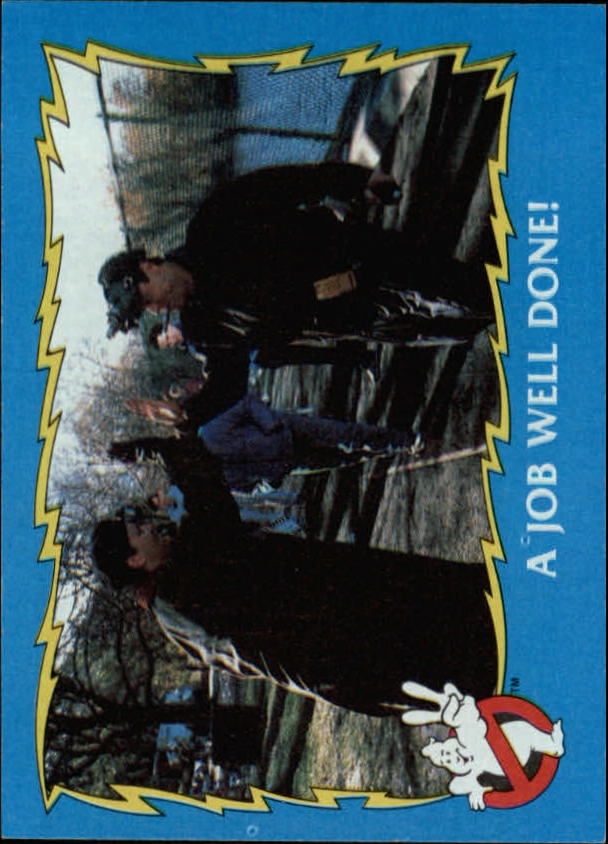 1989 Topps Ghostbusters II #43 A Job Well Done!