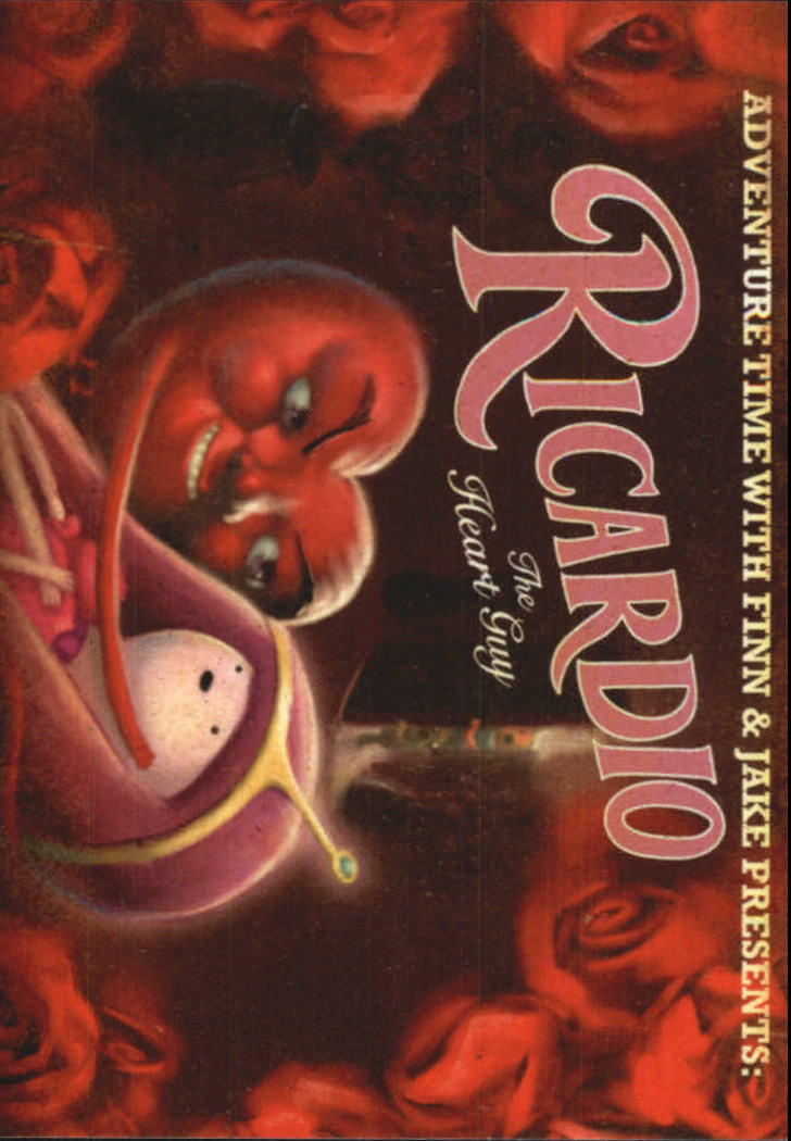 2014 Cryptozoic Adventure Time 21 Ricardio the Heart Guy NMMT