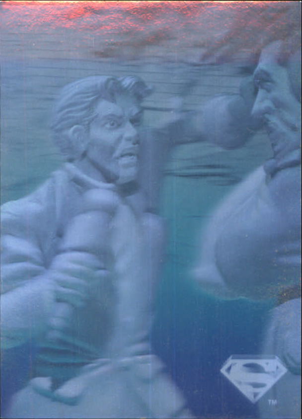 Superman Holo Series (1996 Fleer Skybox) "Main Set" Cards #1 to #50 - Picture 14 of 98