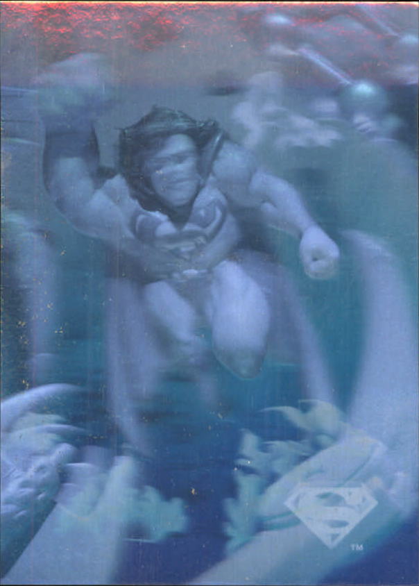 Superman Holo Series (1996 Fleer Skybox) "Main Set" Cards #1 to #50 - Picture 22 of 98
