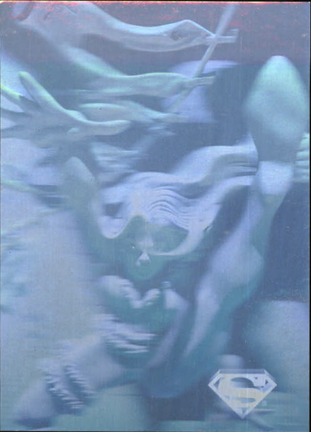 Superman Holo Series (1996 Fleer Skybox) "Main Set" Cards #1 to #50 - Picture 44 of 98