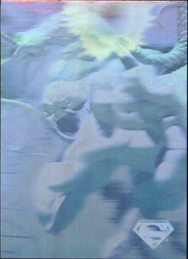 Superman Holo Series (1996 Fleer Skybox) "Main Set" Cards #1 to #50 - Picture 52 of 98