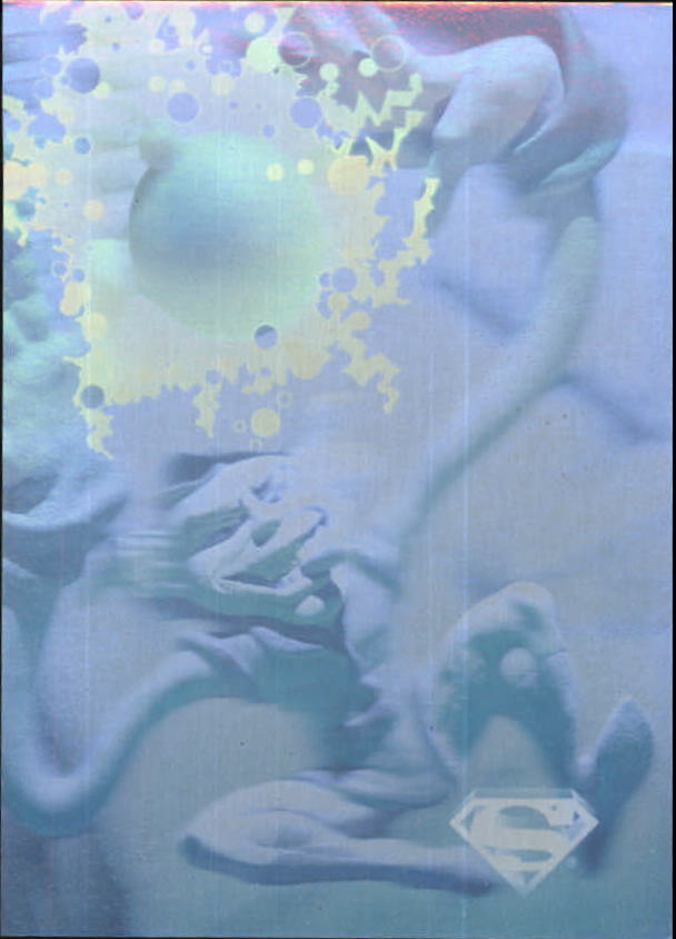 Superman Holo Series (1996 Fleer Skybox) "Main Set" Cards #1 to #50 - Picture 54 of 98