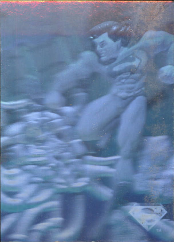 Superman Holo Series (1996 Fleer Skybox) "Main Set" Cards #1 to #50 - Picture 83 of 98