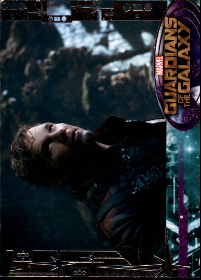 2014 Upper Deck Guardians of the Galaxy #4 The traveler takes off his mask now that he has re