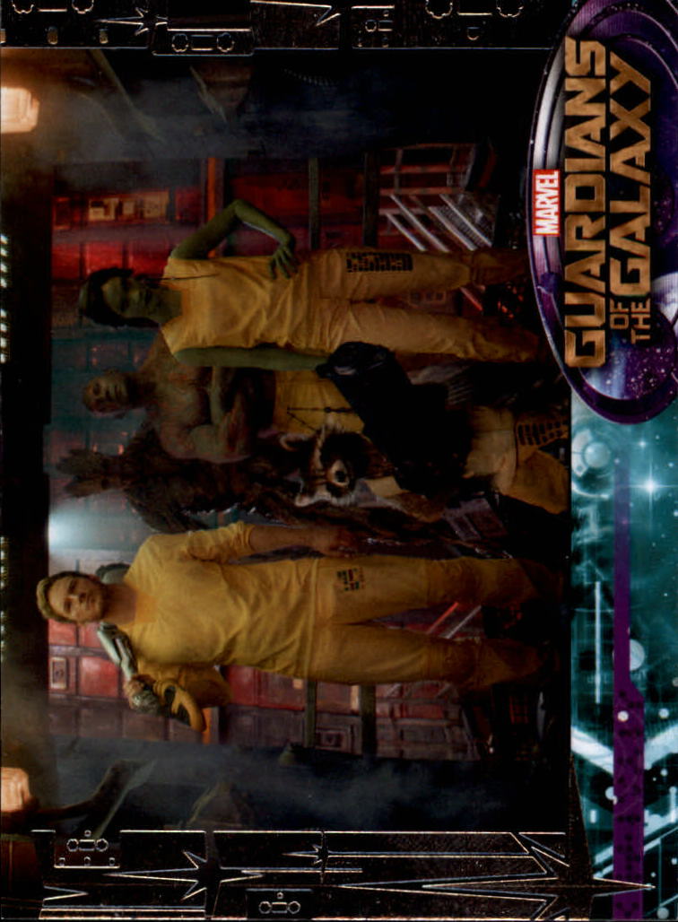 2014 Upper Deck Guardians of the Galaxy #41 The Kyln's newest residents break out after a nigh